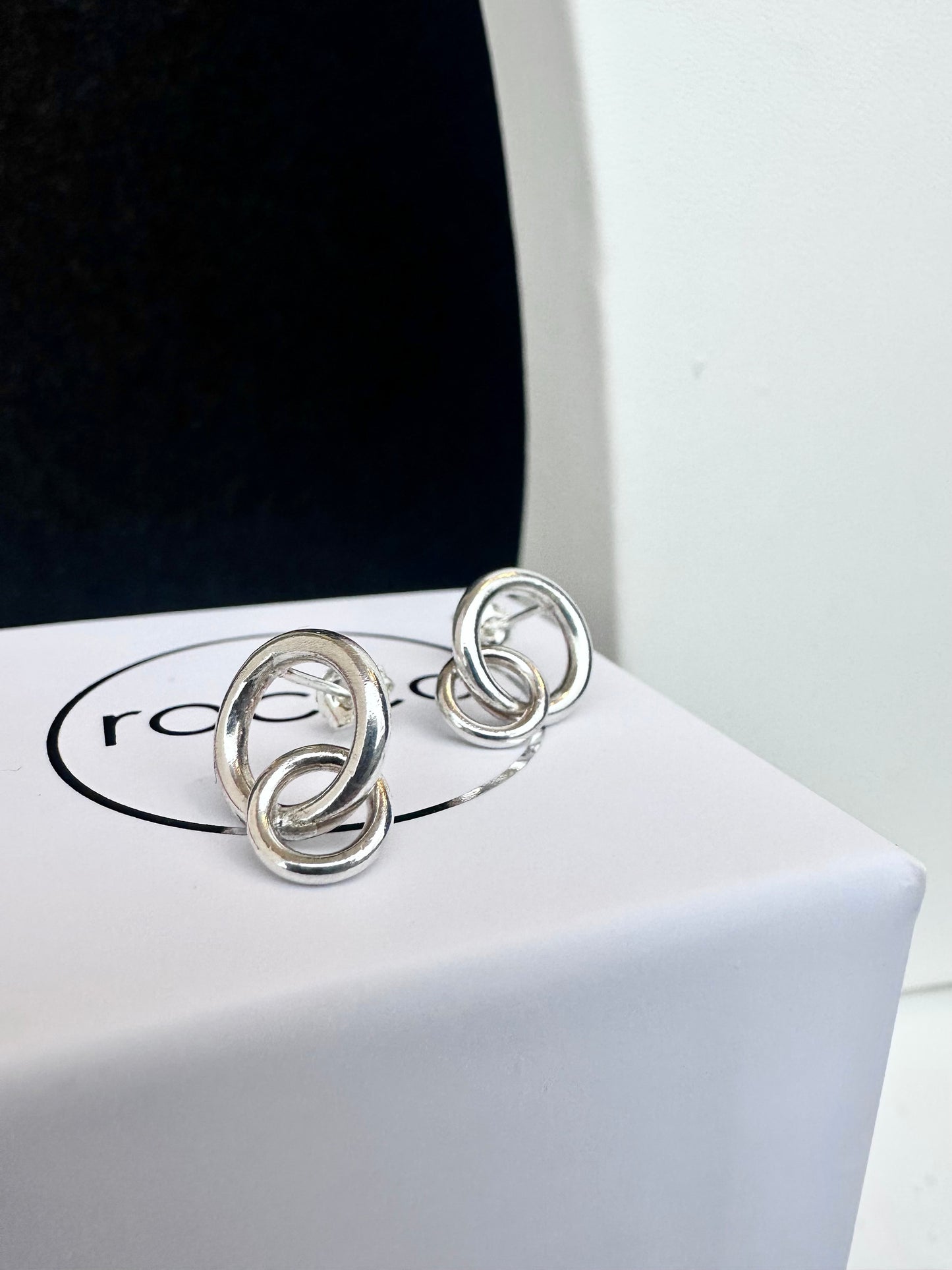 Linked Circle Earrings