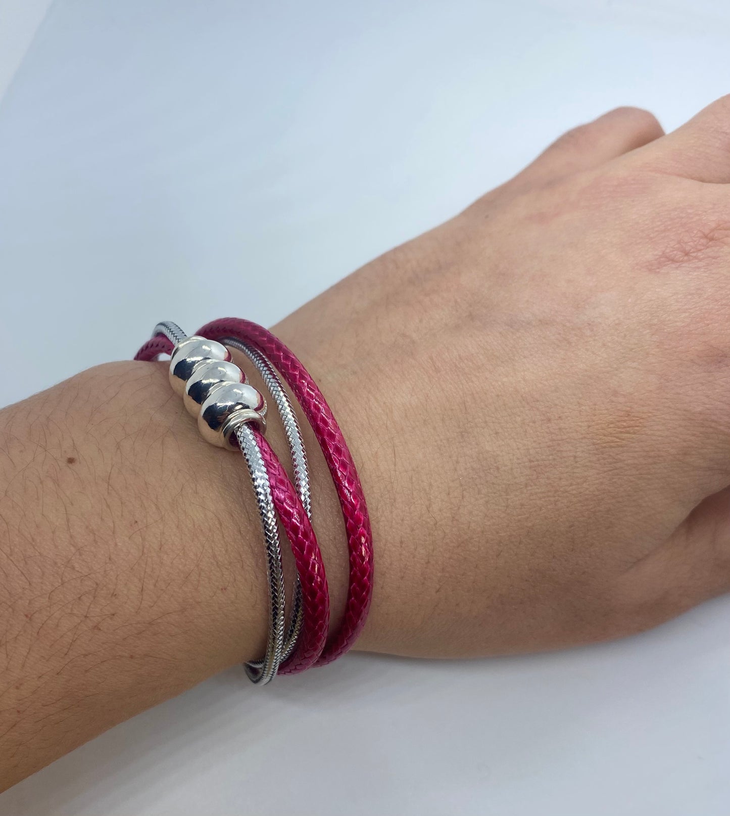 FUCHSIA WRAP BRACELET