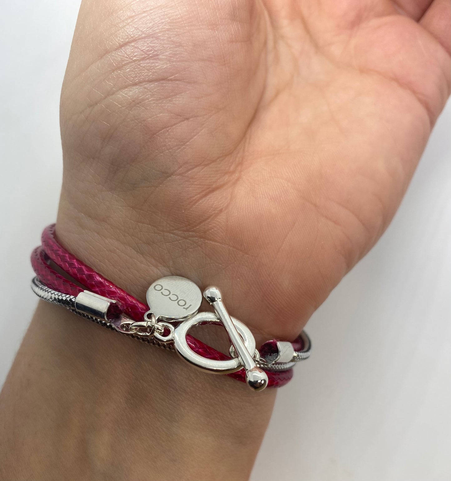 FUCHSIA WRAP BRACELET