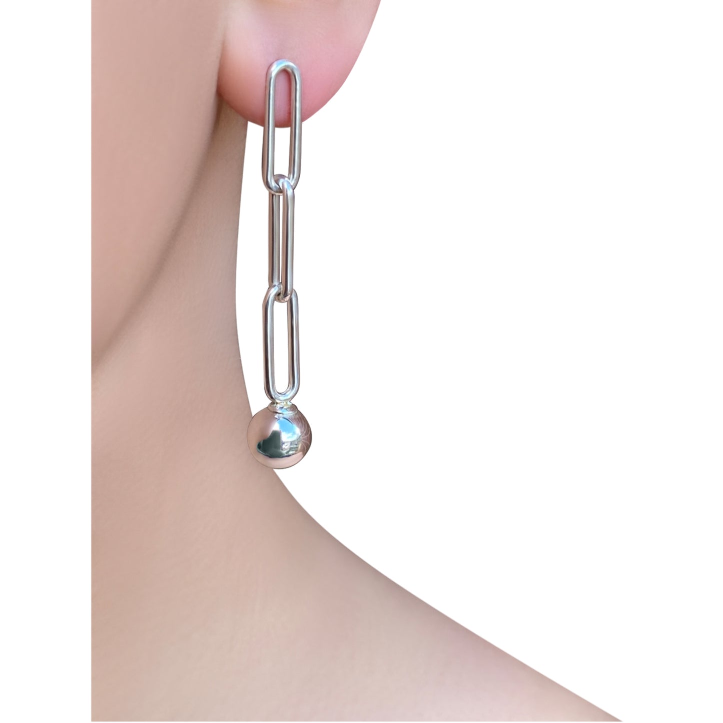 HYBRID LINKS EARRINGS