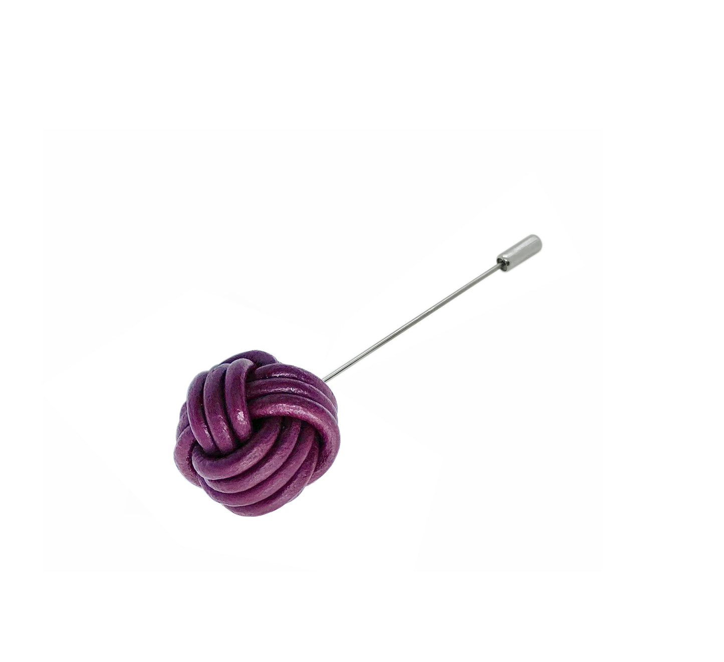 PLUM LAPEL PIN