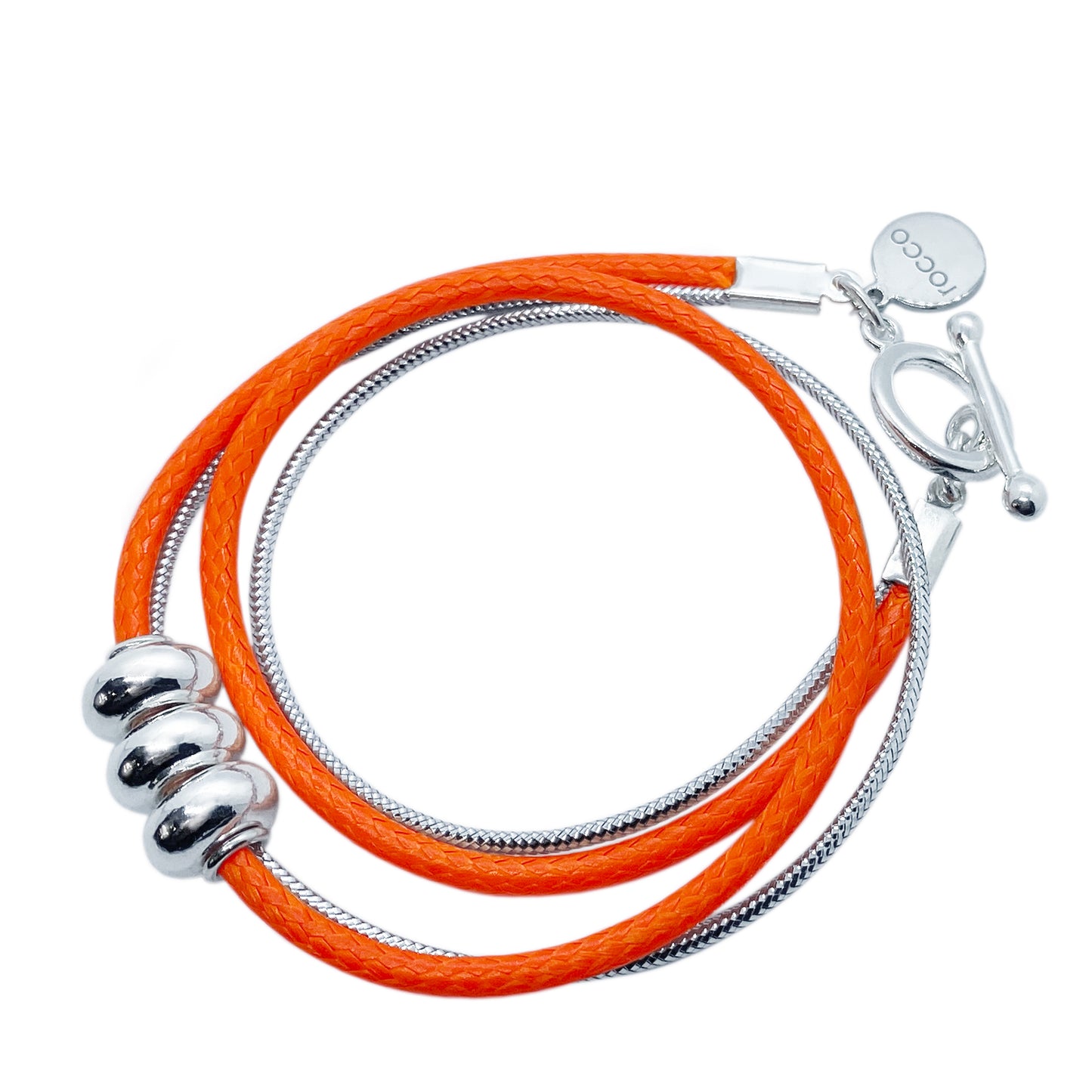 ORANGE WRAP BRACELET