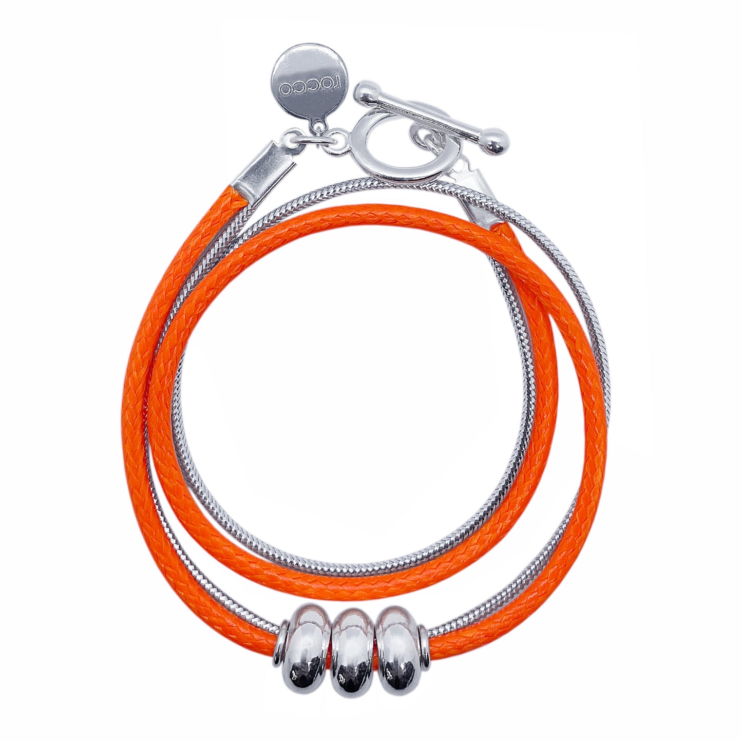 ORANGE WRAP BRACELET